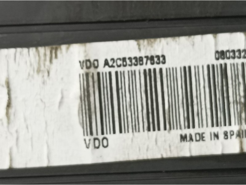 Recambio de cuadro instrumentos para volkswagen polo (6r1) advance referencia OEM IAM 6R0920860F A2C5338733 VDO