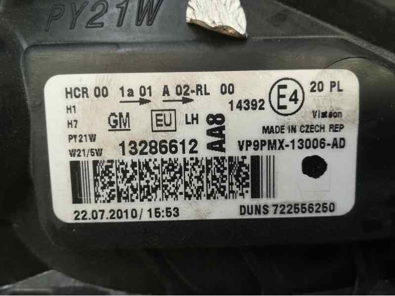 Recambio de faro izquierdo para opel meriva b cosmo referencia OEM IAM VP9PMX13006AD 13286612 PATAS ROTAS