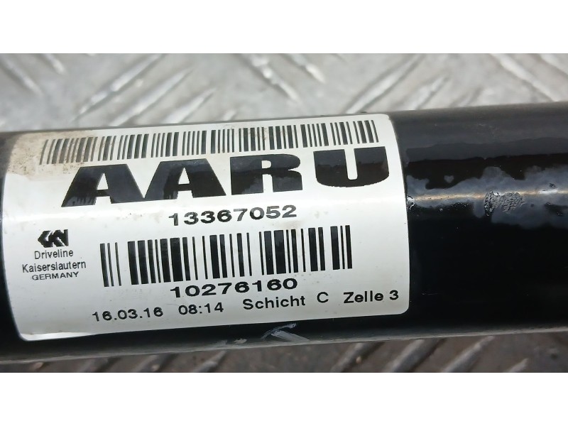 Recambio de transmision delantera derecha para opel astra k (b16) 1.4 turbo (68) referencia OEM IAM 13367052  10276160