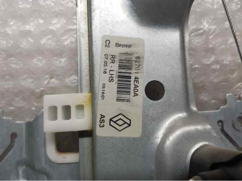 Recambio de elevalunas trasero izquierdo para renault kadjar zen referencia OEM IAM 827014EA0A 2 PINS 