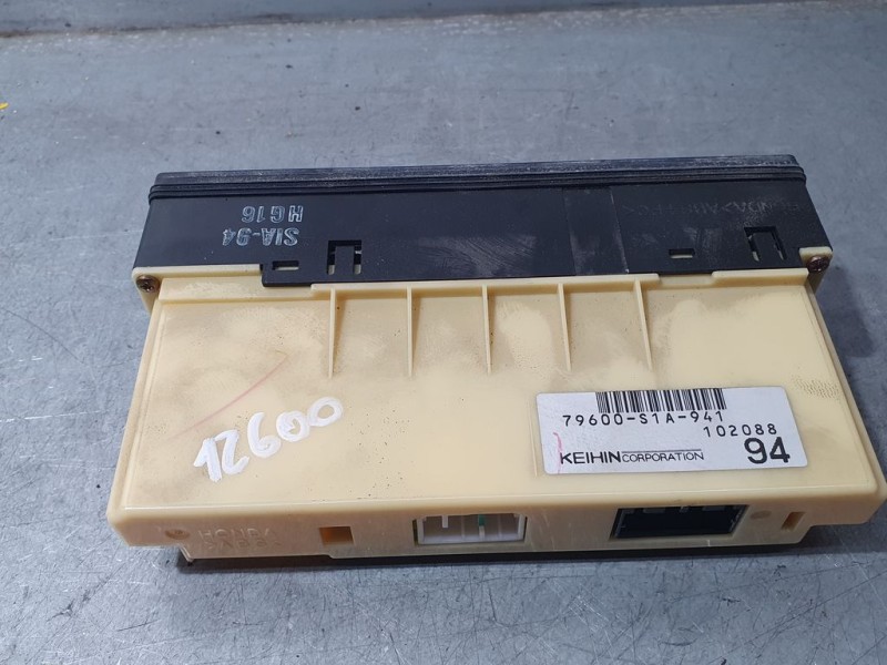 Recambio de mando climatizador para honda accord berlina (cg7-9/ch1-7) 1.8i ls (cg8) referencia OEM IAM 79600S1A941 102088 KEIHI