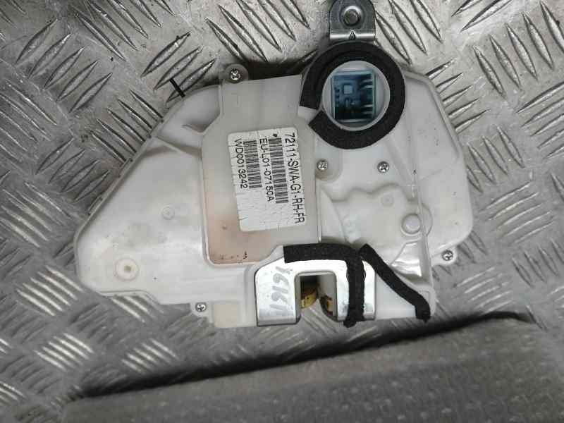 Recambio de cerradura puerta delantera derecha para honda cr-v (re) executive 4wd referencia OEM IAM 72111SWAG1  