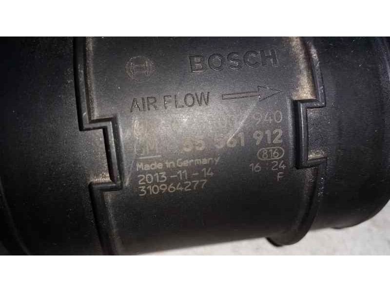 Recambio de caudalimetro para opel corsa d cosmo referencia OEM IAM 0281002940 55561912 BOSCH