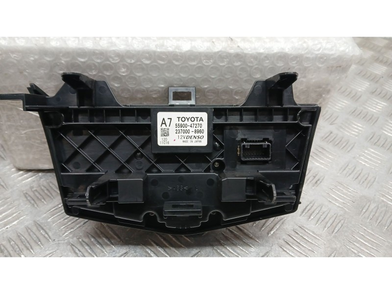 Recambio de mando climatizador para toyota prius (_w3_) 1.8 hybrid (zvw3_) referencia OEM IAM 5590047270 ROZADO DENSO 2370008960