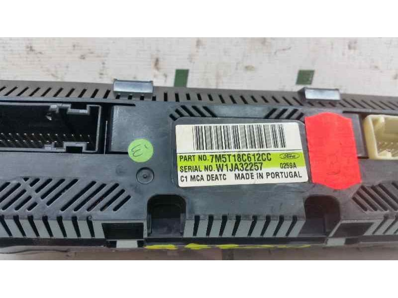 Recambio de mando climatizador para ford focus lim. (cb4) titanium referencia OEM IAM 7M5T18C612CC  TOCADO
