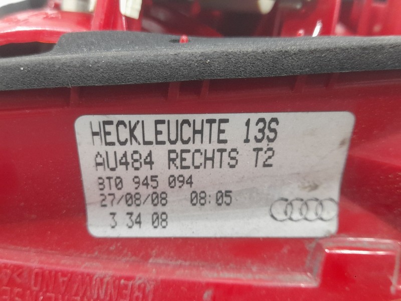 Recambio de piloto trasero derecho interior para audi a5 (8t3) 2.7 tdi referencia OEM IAM 8T0945094  