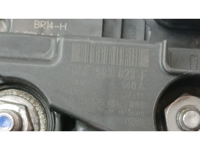 Recambio de alternador para skoda octavia ii (1z3) 1.6 tdi referencia OEM IAM 06F903023F bosch 0124525091