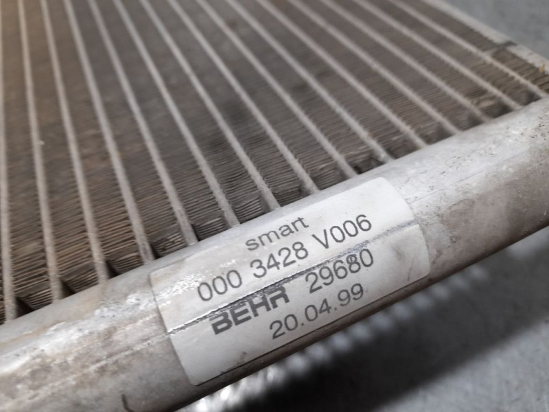 Recambio de radiador agua para smart coupe edition bluemotion referencia OEM IAM 0003428V006 29680 BEHR