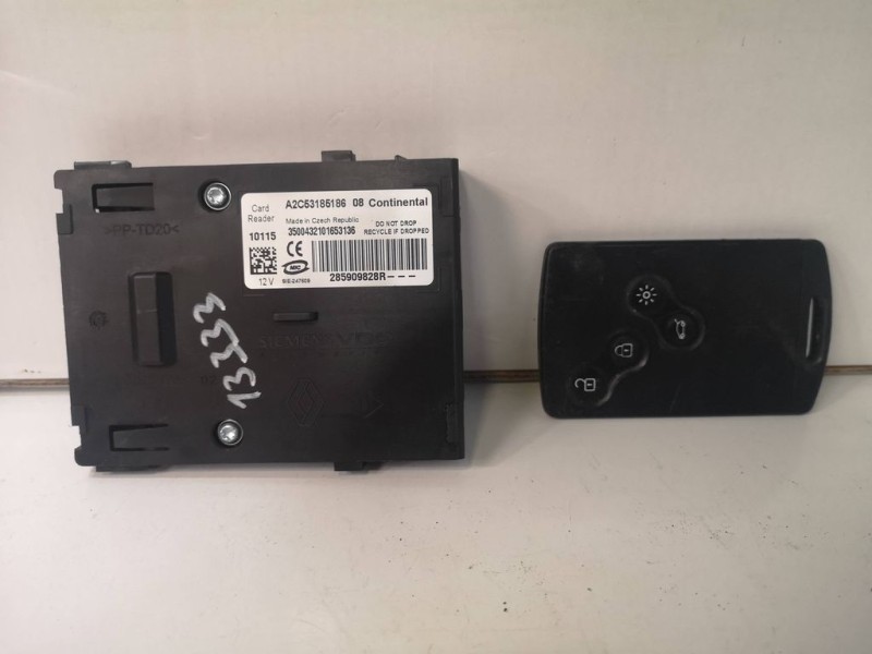 Recambio de conmutador de arranque para renault scenic iii dynamique referencia OEM IAM TARJETERO+ TARJETA  