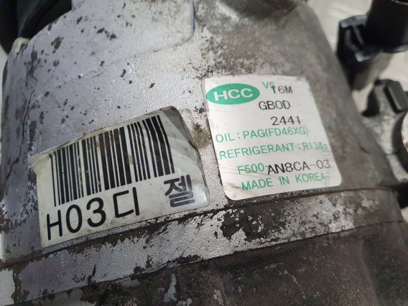 Recambio de compresor aire acondicionado para hyundai i30 classic referencia OEM IAM F500AN8CA03  