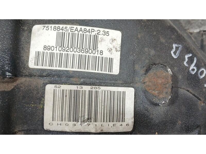 Recambio de diferencial trasero para bmw serie 3 berlina (e46) 320d referencia OEM IAM 7518845  