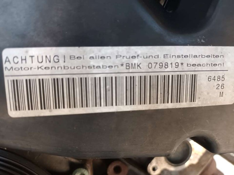 Recambio de motor completo para audi a6 berlina (4f2) 3.0 tdi quattro (165kw) referencia OEM IAM BMK 079819 INYECCION BOSCH