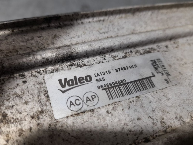 Recambio de intercooler para citroën c4 coupe vtr referencia OEM IAM 9646694680 874824KH VALEO