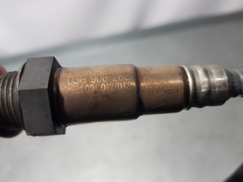 Recambio de sonda lambda para volkswagen eos (1f7) 2.0 tdi referencia OEM IAM 03G906262A 0281004042043 BOSCH