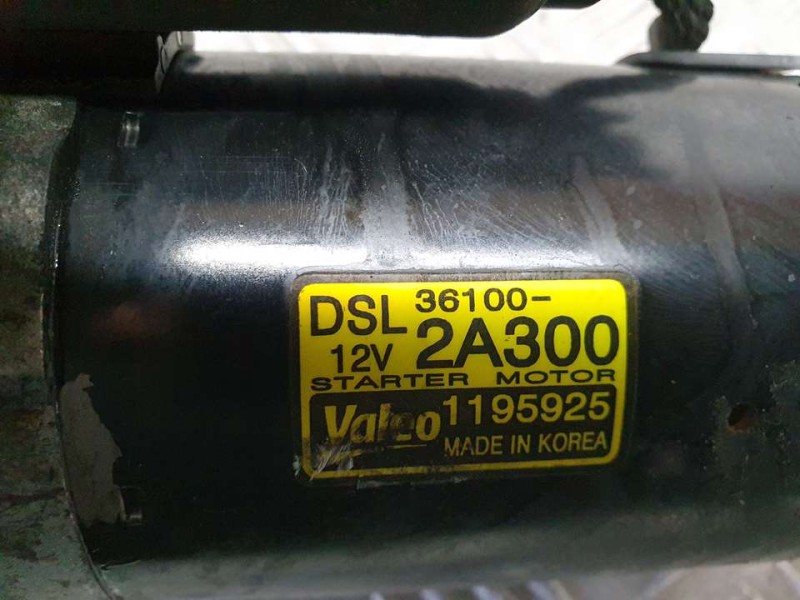 Recambio de motor arranque para hyundai i30 classic referencia OEM IAM 361002A300 1195925 VALEO