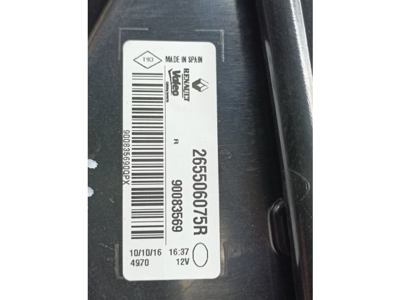 Recambio de piloto trasero derecho para renault megane iv 5 puertas referencia OEM IAM 265506075R 90083569 INTERIOR VALEO