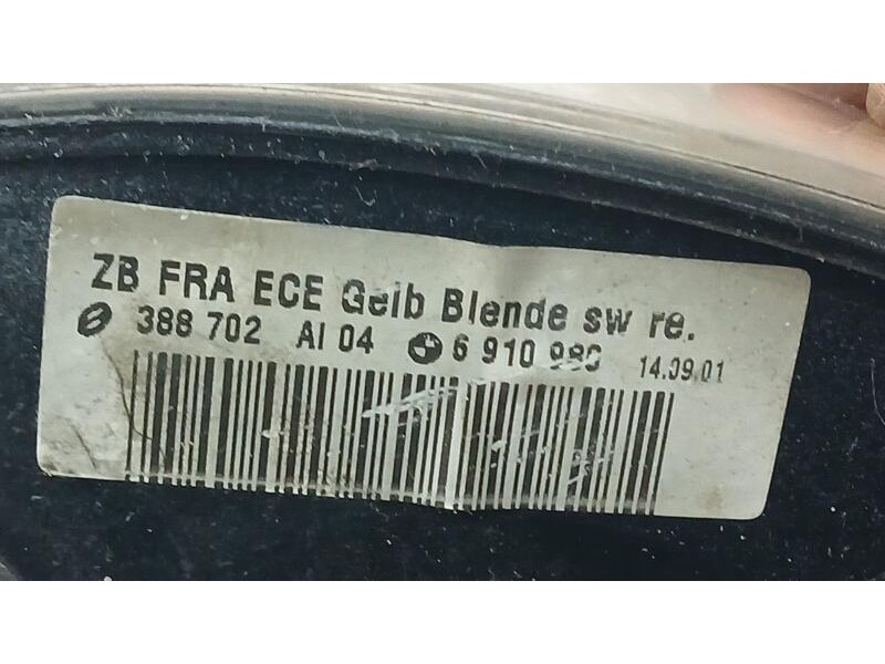 Recambio de piloto delantero derecho para bmw serie 3 berlina (e46) 320d referencia OEM IAM 6910980  