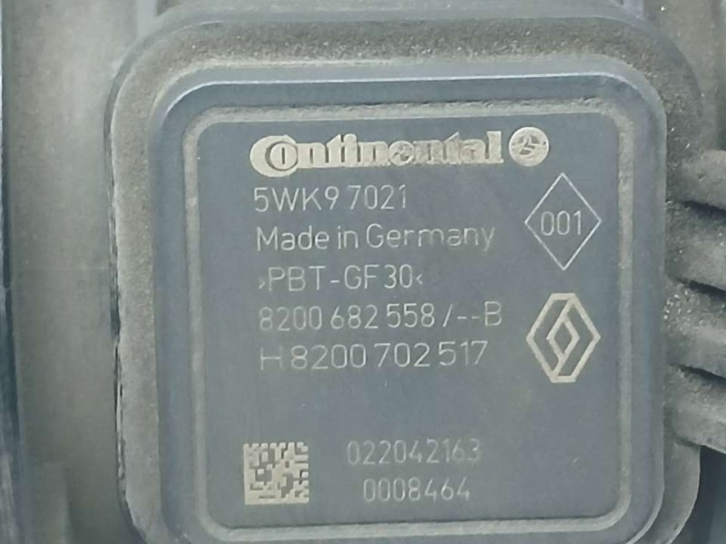 Recambio de caudalimetro para dacia lodgy laureate referencia OEM IAM 8200682558B 5WK97021 CONTINETAL