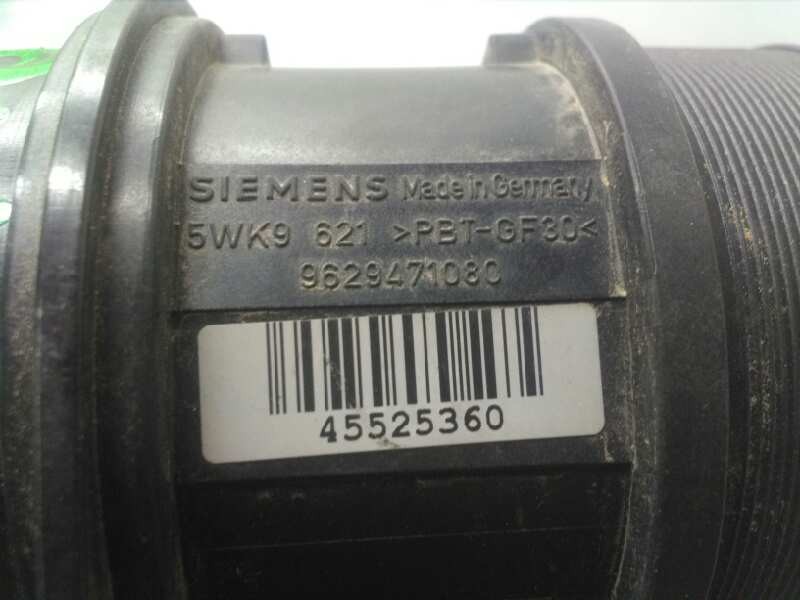 Recambio de caudalimetro para citroën berlingo 2.0 hdi 600 furg. referencia OEM IAM 9629471080 5WK9621 SIEMENS