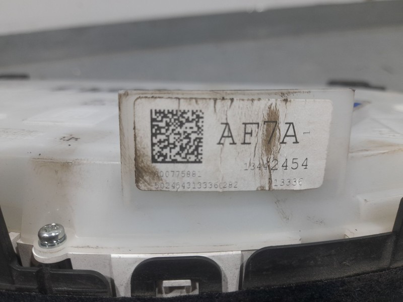 Recambio de cuadro instrumentos para opel zafira tourer excellente referencia OEM IAM 13442454  