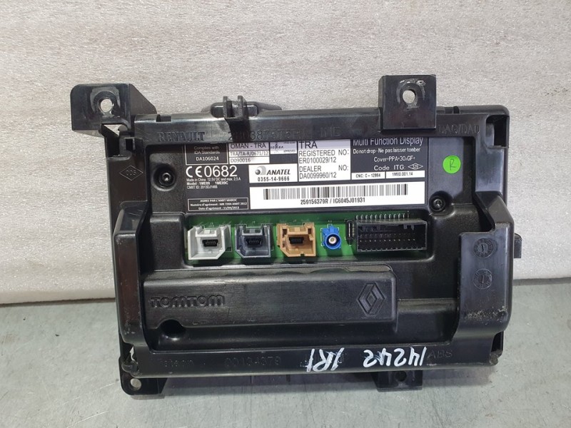 Recambio de sistema navegacion gps para renault captur zen referencia OEM IAM 259156379R 0355149666 ANATEL