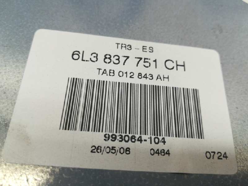 Recambio de elevalunas delantero izquierdo para seat ibiza (6l1) 1.4 tdi referencia OEM IAM 6L3837751CH  ELECTRICO