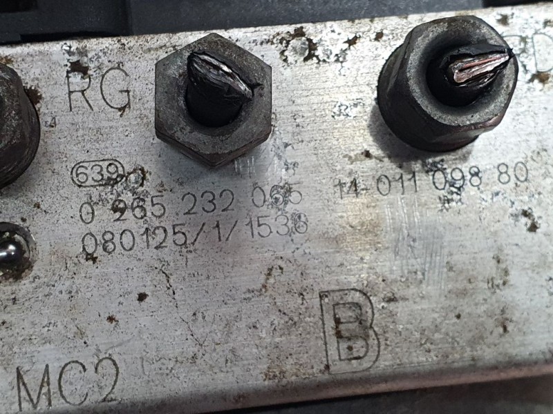 Recambio de abs para fiat scudo combi (272) semiacrist. l1h1 120 multijet (5 pl.) referencia OEM IAM 1401109880 0265232065 BOSCH