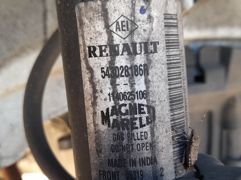 Recambio de amortiguador delantero derecho para dacia lodgy (js_) 1.6 lpg referencia OEM IAM 543028186R  