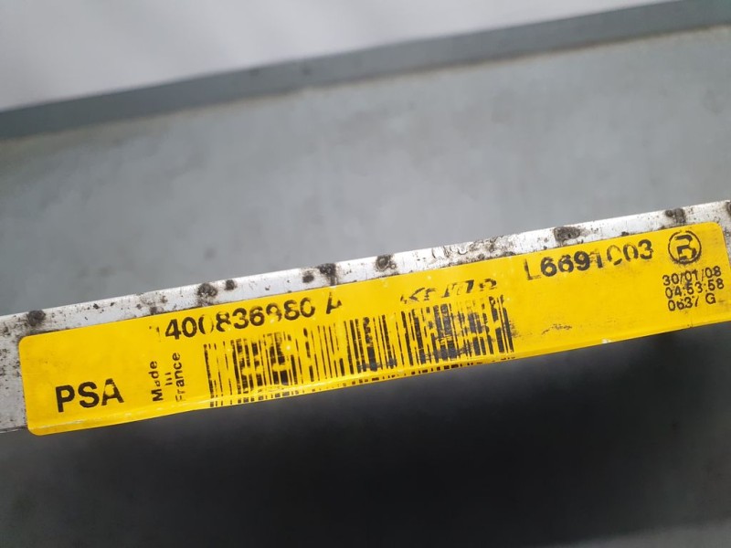 Recambio de condensador / radiador aire acondicionado para fiat scudo combi (272) semiacrist. l1h1 120 multijet (5 pl.) referenc