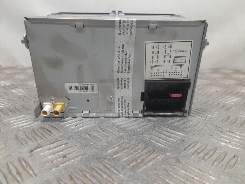 Recambio de sistema audio / radio cd para volkswagen eos (1f7, 1f8) 2.0 tdi referencia OEM IAM 1K0035186S GRUNDIG WZ2Z2G1095750