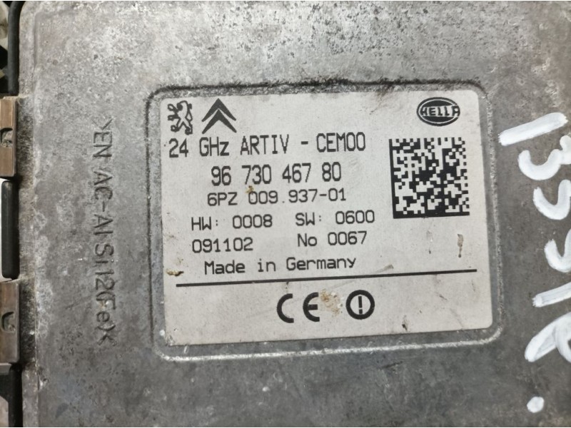 Recambio de modulo electronico para peugeot 3008 allure referencia OEM IAM 9673046780 6PZ00993701 HELLA