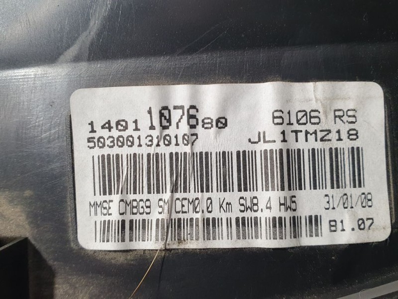 Recambio de cuadro instrumentos para fiat scudo combi (272) semiacrist. l1h1 120 multijet (5 pl.) referencia OEM IAM 1401107680 