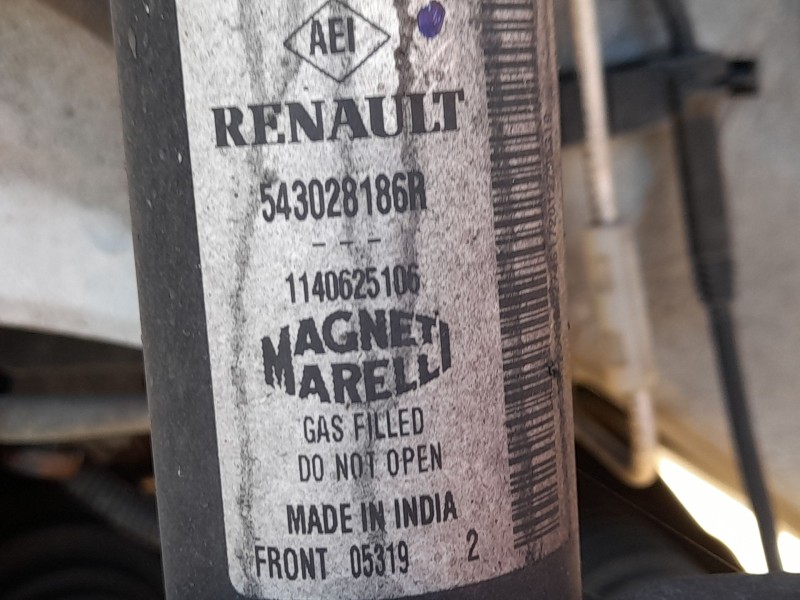 Recambio de amortiguador delantero izquierdo para dacia lodgy (js_) 1.6 lpg referencia OEM IAM 543028186R  