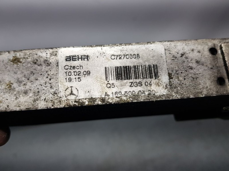 Recambio de radiador caja cambios para mercedes-benz clase b (w245) 180 cdi (245.207) referencia OEM IAM A0005010765 C7270008 BE