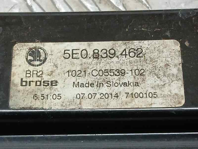 Recambio de elevalunas trasero derecho para skoda octavia lim. (5e3) active referencia OEM IAM 5E0839462 1021C05539102 ELECTRICO