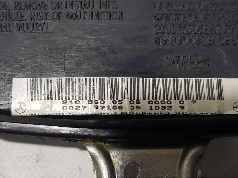Recambio de airbag lateral delantero izquierdo para mercedes-benz clase e (w210) berlina diesel 300 turbodiesel (210.025) refere
