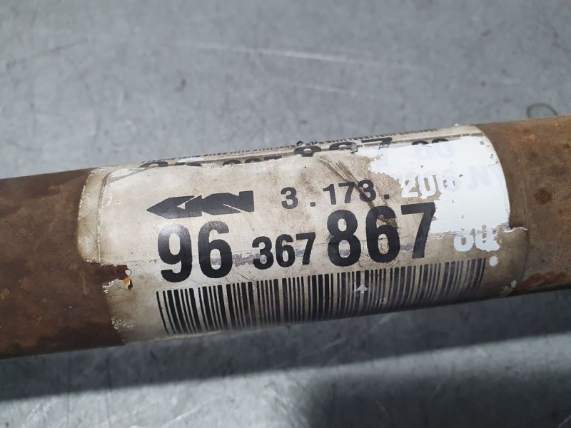 Recambio de transmision delantera izquierda para citroën c4 coupe collection referencia OEM IAM 96367867  