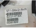 Recambio de cerradura puerta delantera derecha para honda cr-v (re) executive 4wd referencia OEM IAM 72111SWAG1  