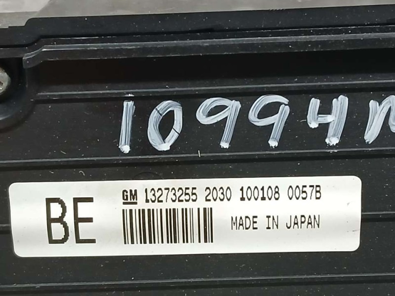 Recambio de mando radio para opel insignia berlina cosmo referencia OEM IAM 13273255  MANDO RADIO Y GPS