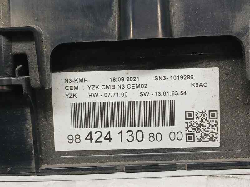 Recambio de cuadro instrumentos para citroën berlingo feel m 5p referencia OEM IAM 9842413080 SN31019286 