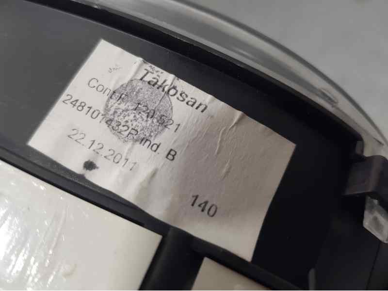 Recambio de cuadro instrumentos para dacia sandero podium referencia OEM IAM 248101432R  