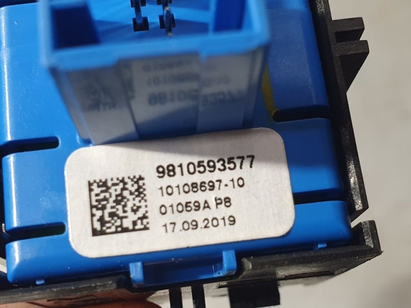 Recambio de palanca freno de mano para peugeot 5008 gt line referencia OEM IAM 9810593577 1010869710 BOTON ELECTRICO