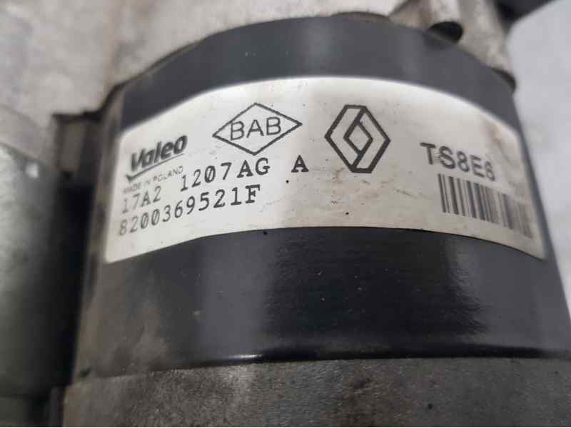 Recambio de motor arranque para dacia sandero podium referencia OEM IAM 8200369521F TS8E6 VALEO