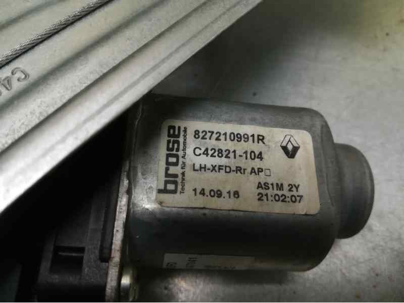 Recambio de elevalunas trasero izquierdo para renault talisman grandtour life referencia OEM IAM 827210991R  ELECTRICO 6 PINS