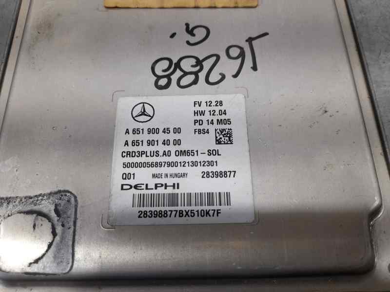 Recambio de centralita motor uce para mercedes-benz clase c (w205) lim. c 220 bluetec referencia OEM IAM A6519004500  DELPHI