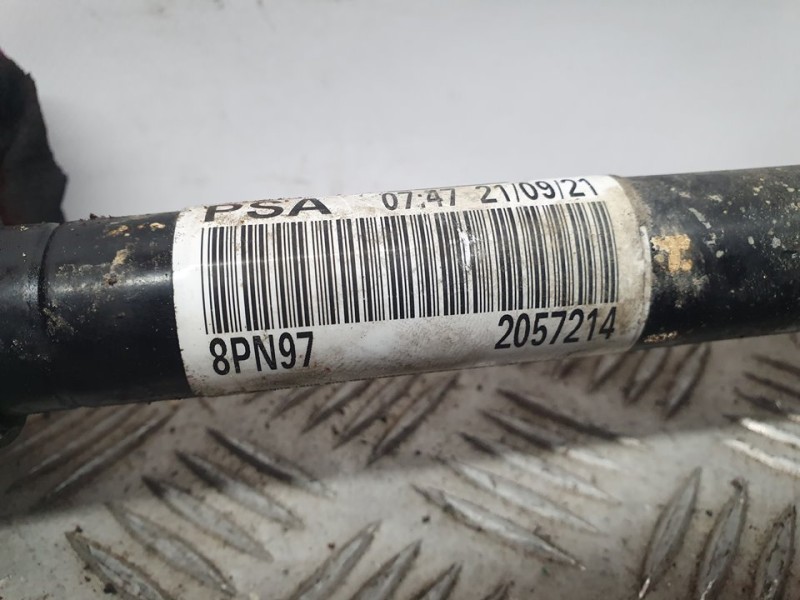 Recambio de transmision delantera izquierda para citroën berlingo feel m 5p referencia OEM IAM 9677561480 8PN97 2057214