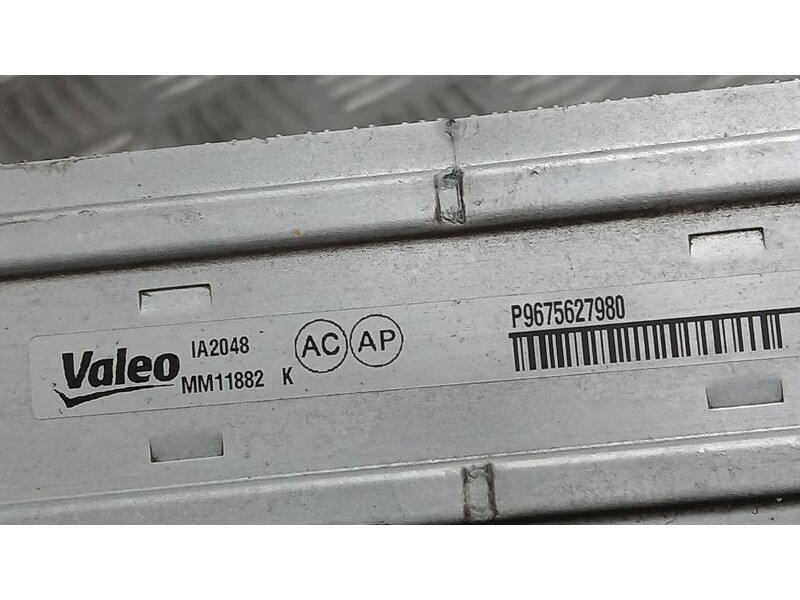 Recambio de intercooler para citroën c5 aircross (ac_, aj_, ar_, a4_) 1.2 puretech 130 (arhnsj) referencia OEM IAM 9675627980  