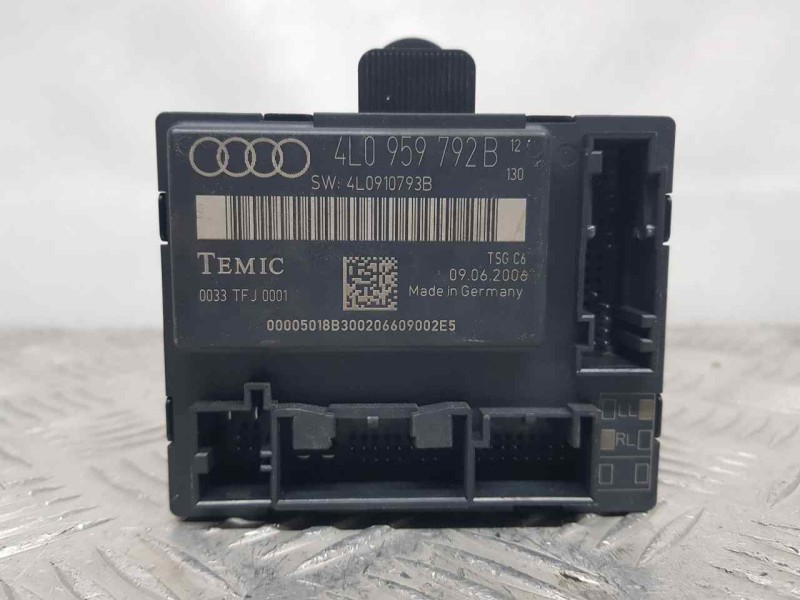 Recambio de modulo electronico para audi q7 (4l) 3.0 tdi quattro referencia OEM IAM 4L0959792B 4L0910793B TEMIC