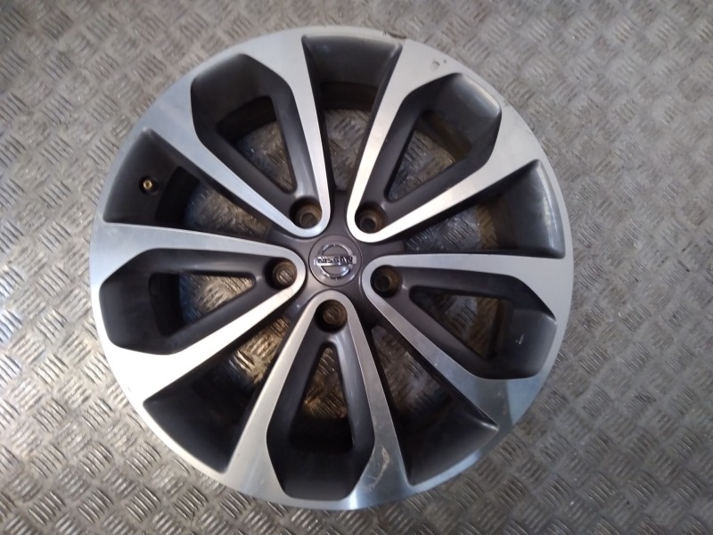 Recambio de llanta para nissan qashqai (j10) acenta referencia OEM IAM 6.5X18 5 TORN ET40 ALUMINIO 