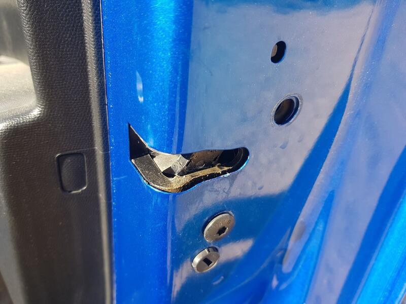 Recambio de cerradura puerta delantera derecha para peugeot 208 ii (ub_, up_, uw_, uj_) 1.2 puretech 100 referencia OEM IAM 9844